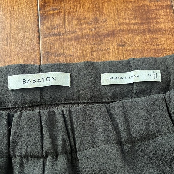 ARITZIA BABATON DEXTER PULL ON TUXEDO OLIVE PANT SIZE M - Picture 8 of 11